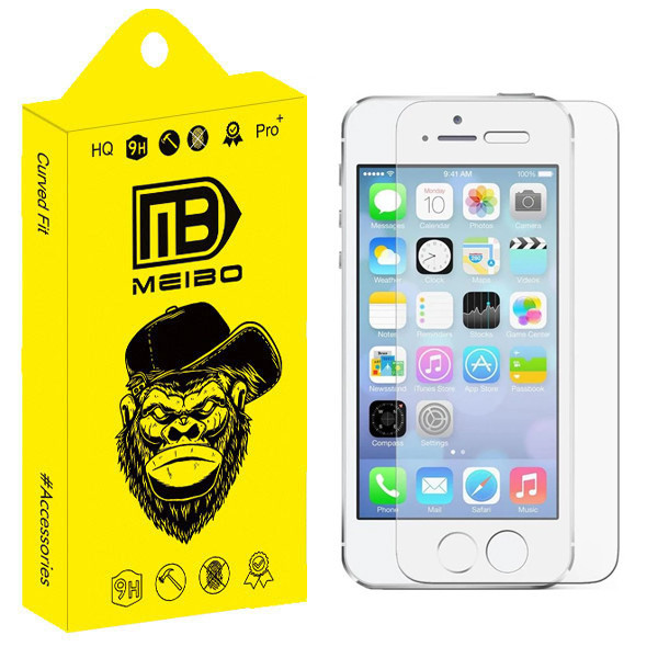 محافظ صفحه نمایش شیشه ای میبو مدل Transparent Plus مناسب برای گوشی موبایل اپل iPhone 5s / SE