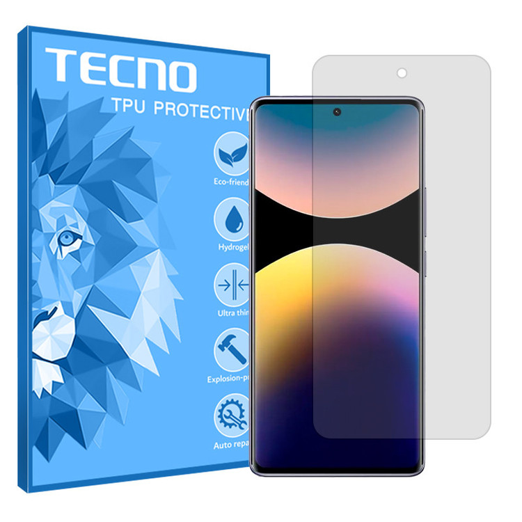 محافظ صفحه نمایش شفاف تکنو مدل Resistant مناسب برای گوشی موبایل شیائومی Redmi Note 14 Pro Plus 5G