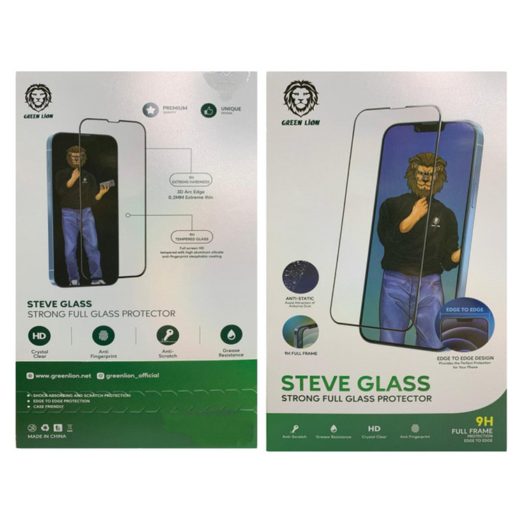محافظ صفحه نمایش گرین لاین مدل Steve مناسب برای گوشی موبایل اپل iPhone 13 / 13 Pro