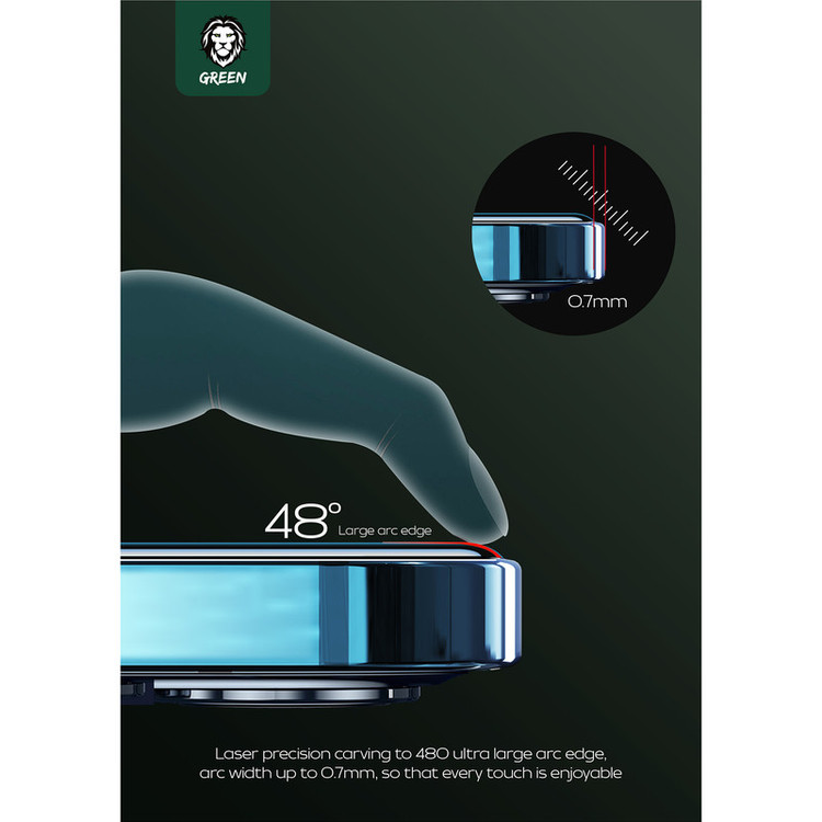 محافظ صفحه نمایش گرین لاین مدل Steve مناسب برای گوشی موبایل اپل iPhone 13 / 13 Pro