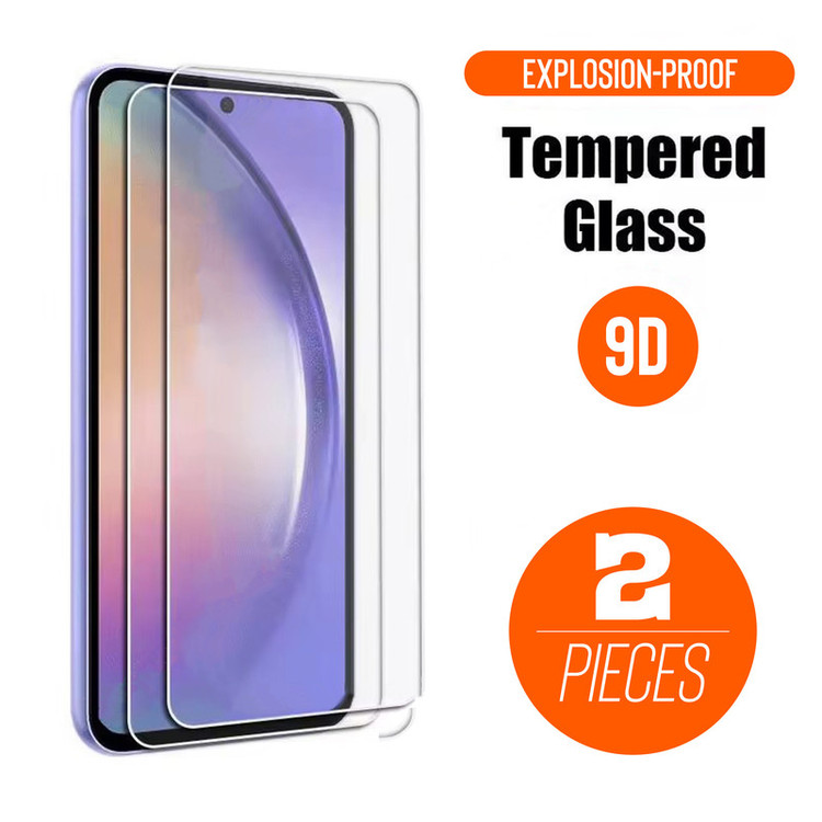 محافظ صفحه نمایش سامورایی مدل ovglass مناسب برای گوشی موبایل سامسونگ Galaxy A54 بسته 2 عددی