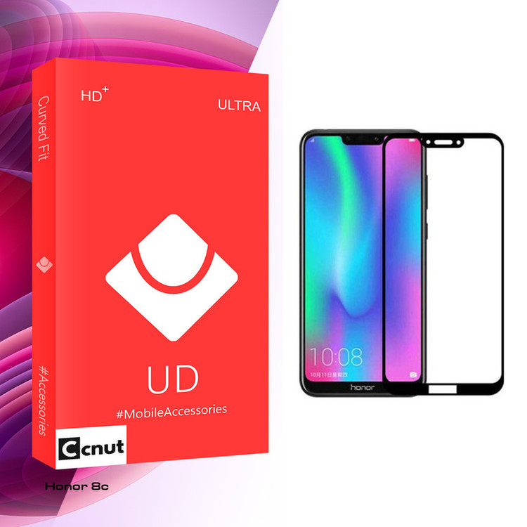 محافظ صفحه نمایش کوکونات مدل UD Glass مناسب برای گوشی موبایل آنر 8c