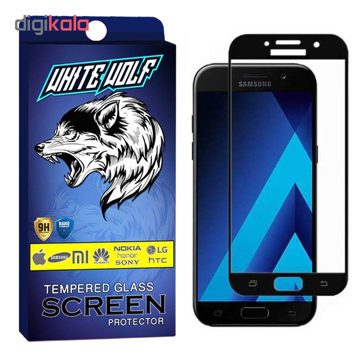 محافظ صفحه نمایش وایت ولف مدل WGF مناسب برای گوشی موبایل سامسونگ Galaxy A5 2017 / A520