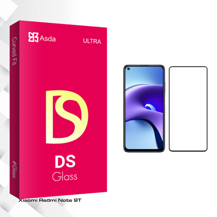 محافظ صفحه نمایش آسدا مدل DS glass مناسب برای گوشی موبایل شیائومی Redmi Note 9T