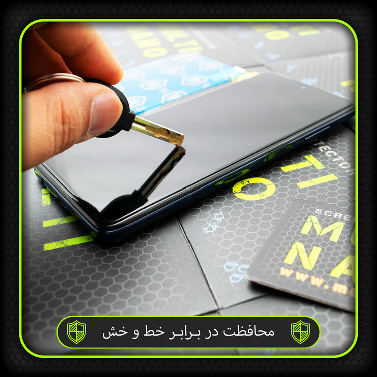 محافظ صفحه نمایش مولتی نانو مدل X-S1N مناسب برای گوشی موبایل ال جی Q6 Plus