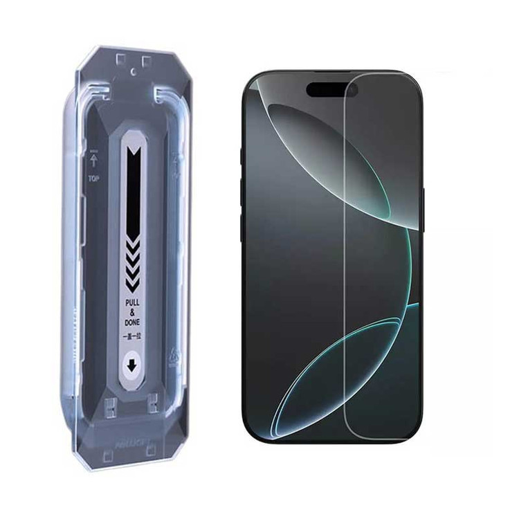 محافظ صفحه نمایش D`hard مدل H Plus Pro مناسب برای گوشی موبایل اپل iPhone 16 Pro به همراه کیت نصب