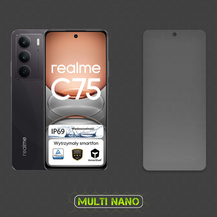 محافظ صفحه نمایش مات مولتی نانو مدل X-S1M مناسب برای گوشی موبایل ریلمی C75