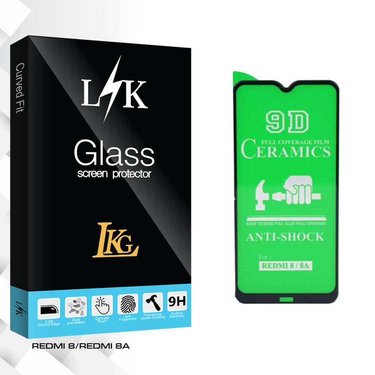 محافظ صفحه نمایش سرامیکی ال کا جی مدل LK Glass مناسب برای گوشی موبایل شیائومی REDMI 8/REDMI 8A