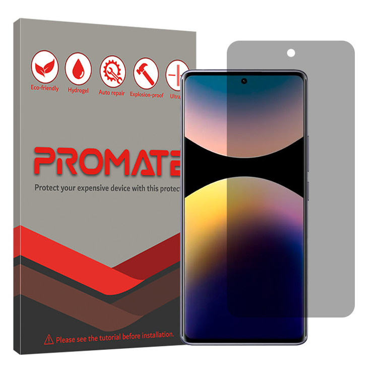 محافظ صفحه نمایش حریم شخصی پرومیت مدل Resistant مناسب برای گوشی موبایل شیائومی Redmi Note 14 Pro Plus 5G