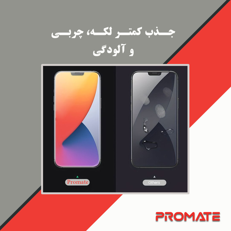 محافظ صفحه نمایش حریم شخصی پرومیت مدل Resistant مناسب برای گوشی موبایل شیائومی Redmi Note 14 Pro Plus 5G