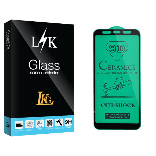 محافظ صفحه نمایش سرامیکی ال کا جی مدل LK Glass مناسب برای گوشی موبایل سامسونگ Galaxy A7 2018 / A750