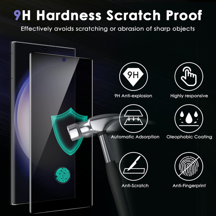 محافظ صفحه نمایش حریم شخصی بادیگارد مدل HydroGel مناسب برای گوشی موبایل سامسونگ Galaxy S23 Ultra به همراه محافظ پشت گوشی