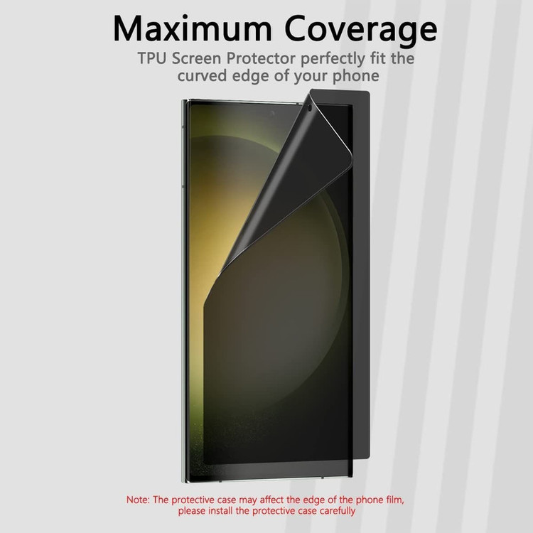 محافظ صفحه نمایش حریم شخصی بادیگارد مدل HydroGel مناسب برای گوشی موبایل سامسونگ Galaxy S23 Ultra به همراه محافظ پشت گوشی
