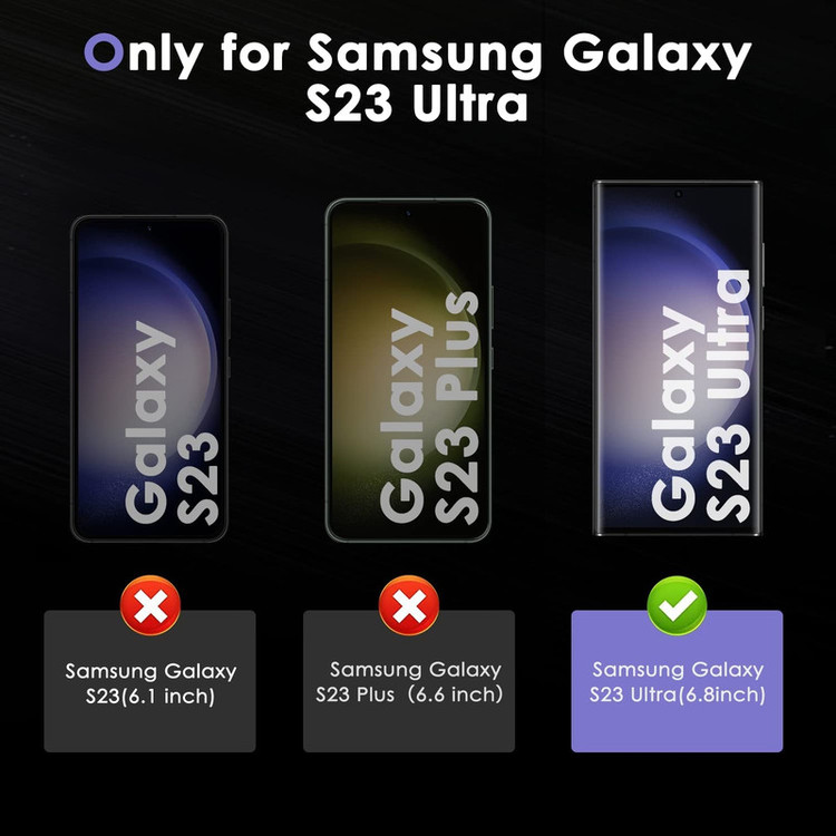محافظ صفحه نمایش حریم شخصی بادیگارد مدل HydroGel مناسب برای گوشی موبایل سامسونگ Galaxy S23 Ultra به همراه محافظ پشت گوشی