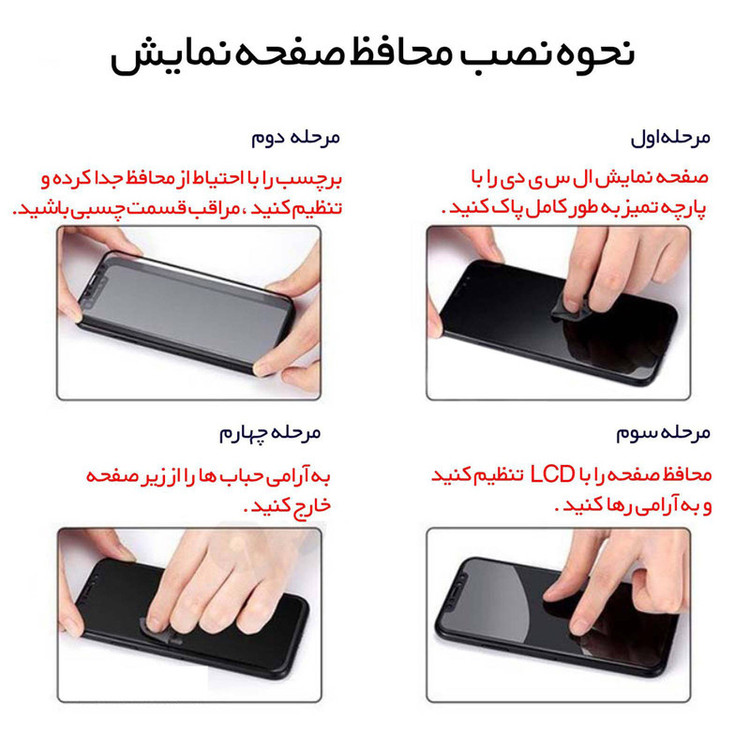محافظ صفحه نمایش حریم شخصی گودزیلا مدل GGP مناسب برای گوشی موبایل شیائومی Poco F3
