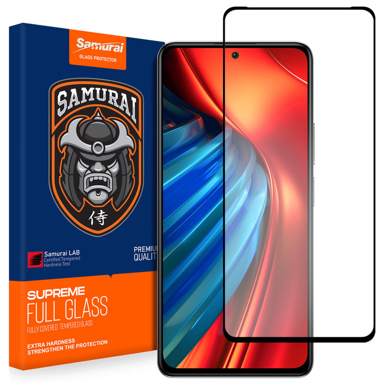 محافظ صفحه نمایش سامورایی مدل ovglass مناسب برای گوشی موبایل شیائومی Poco F3 / Poco F4 / Poco F2 Pro