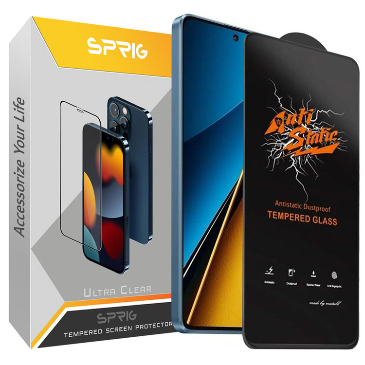 محافظ صفحه نمایش اسپریگ مدل Antistatic_Glass مناسب برای گوشی موبایل سامسونگ Galaxy A54 5G / S23Fe
