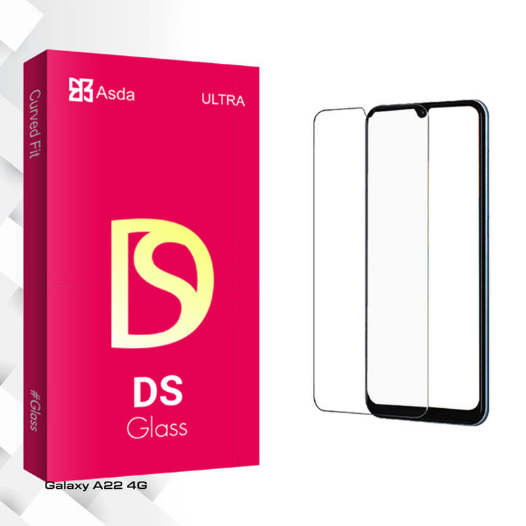 محافظ صفحه نمایش شیشه ای آسدا مدل DS Glass مناسب برای گوشی موبایل سامسونگ Galaxy A22 4G