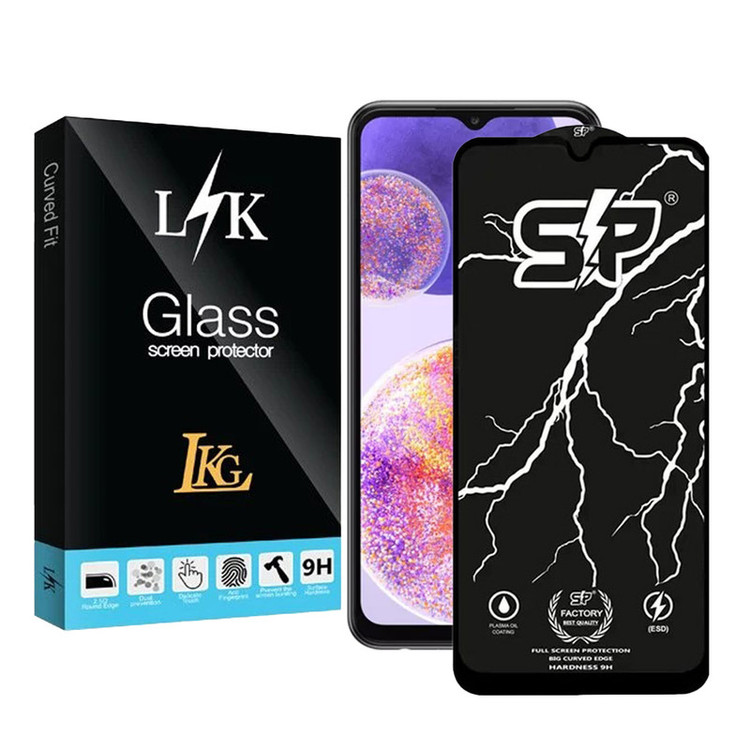 محافظ صفحه نمایش ال کا جی مدل اس پی مناسب برای گوشی موبایل سامسونگ Galaxy A23 4G