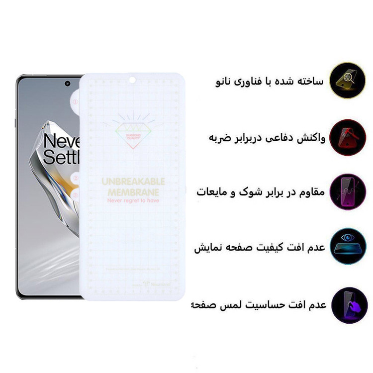 محافظ صفحه نمایش اپیکوی مدل Hydrogel مناسب برای گوشی موبایل وان پلاس 12
