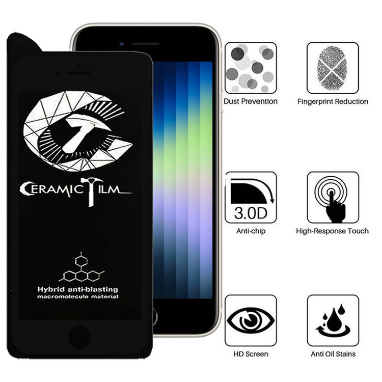 محافظ صفحه نمایش سرامیکی اپیکوی مدل Crm مناسب برای گوشی موبایل اپل iPhone SE 2022 / SE 2020 / 8 / 7