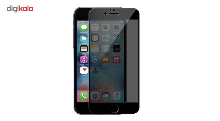 محافظ صفحه نمایش شیشه ای کوالا مدل Privacy مناسب برای گوشی موبایل اپل آیفون 6/6S