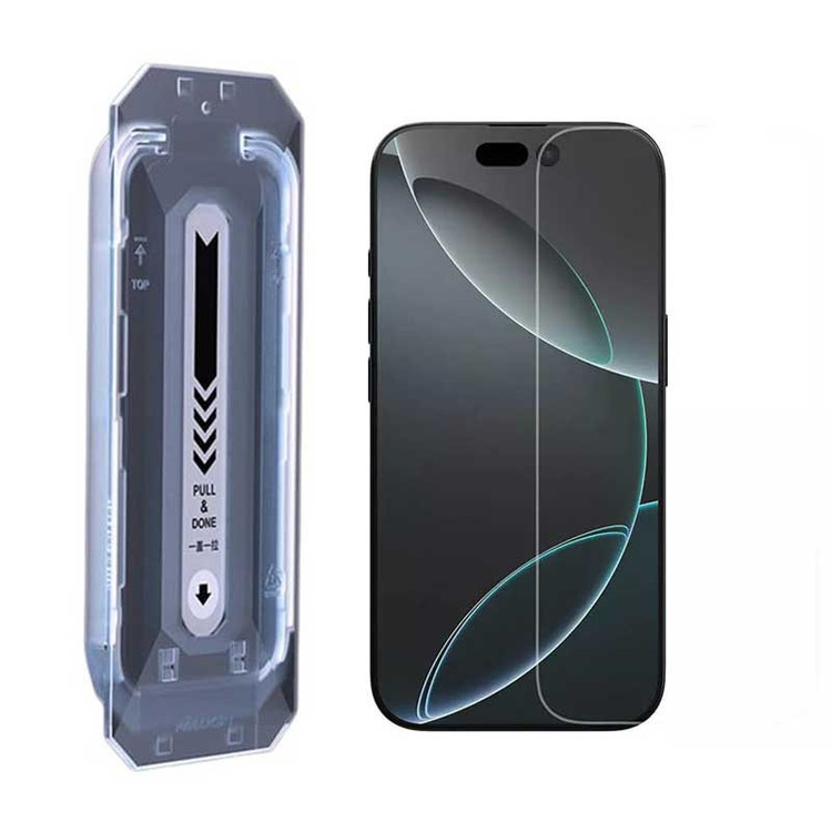 محافظ صفحه نمایش D'Hard مدل H Plus Pro مناسب برای گوشی موبایل اپل iPhone 16 Pro Max به همراه کیت نصب