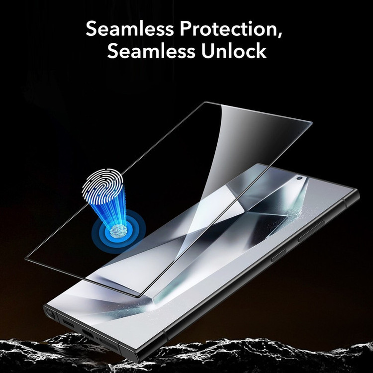 محافظ صفحه نمایش سامورایی مدل ovglass مناسب برای گوشی موبایل سامسونگ Galaxy S24 Ultra