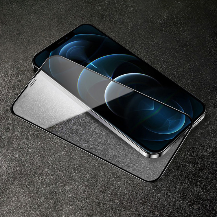 محافظ صفحه نمایش شیشه ای سامورایی مدل ovglass مناسب برای گوشی موبایل اپل iPhone 12 Pro Max