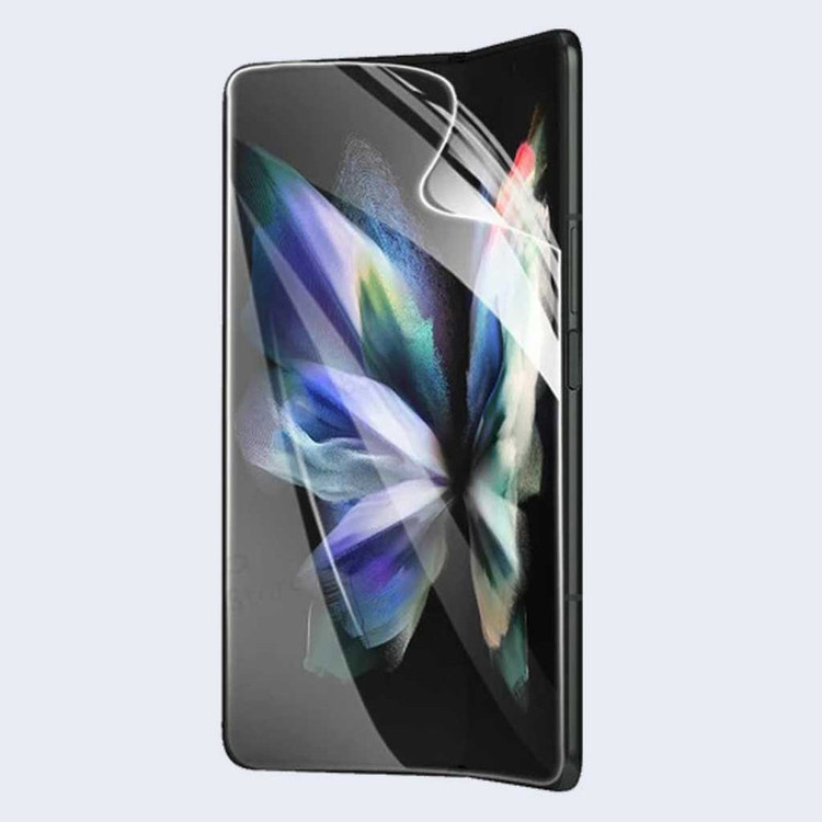 محافظ صفحه نمایش بوف مدل Hydrogel مناسب برای گوشی موبایل سامسونگ Galaxy Z Fold 5 به همراه محافظ پشت گوشی