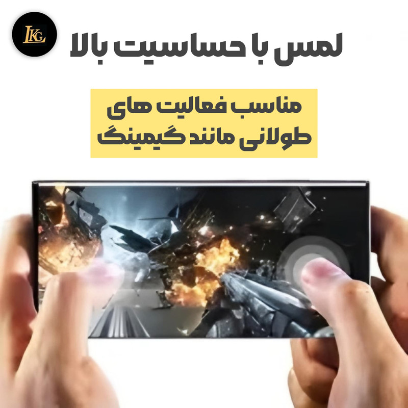 محافظ صفحه نمایش ال کا جی مدل UV مناسب برای گوشی موبایل شیائومی Redmi Note 14 Pro 4G