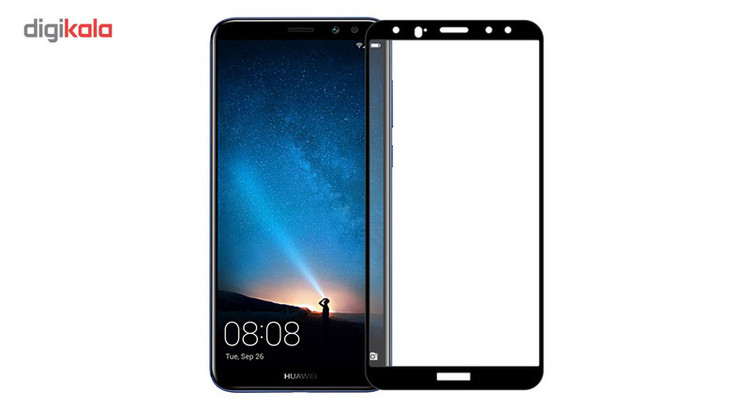 محافظ صفحه نمایش تمپرد مدل فول چسب مناسب برای گوشی موبایل هواوی Mate 10 Lite