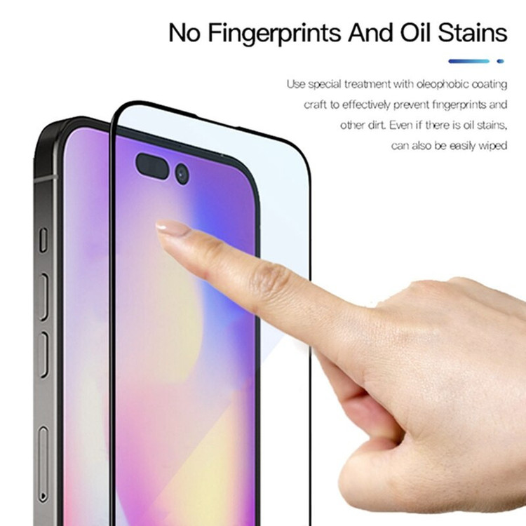 محافظ صفحه نمایش بادیگارد مدل آنتی استاتیک مناسب برای گوشی موبایل اپل iPhone 14 Pro