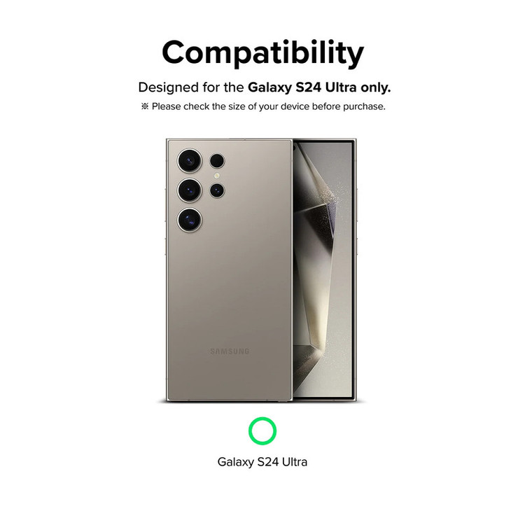 محافظ صفحه نمایش حریم شخصی بادیگارد مدل PS مناسب برای گوشی موبایل سامسونگ Galaxy S24 Ultra
