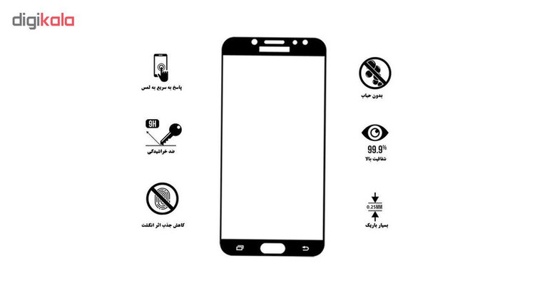 محافظ صفحه نمایش تراستکتور مدل GSS مناسب برای گوشی موبایل سامسونگ Galaxy J7 Pro