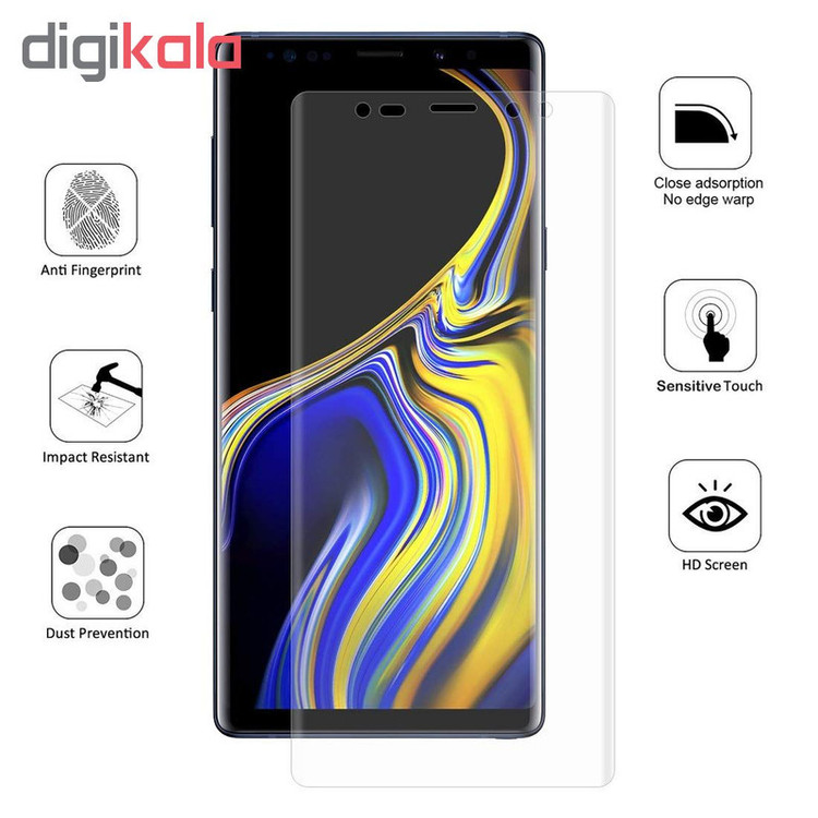 محافظ صفحه نمایش و پشت گوشی بوف مدل Hg01 مناسب برای گوشی موبایل سامسونگ Galaxy Note 9