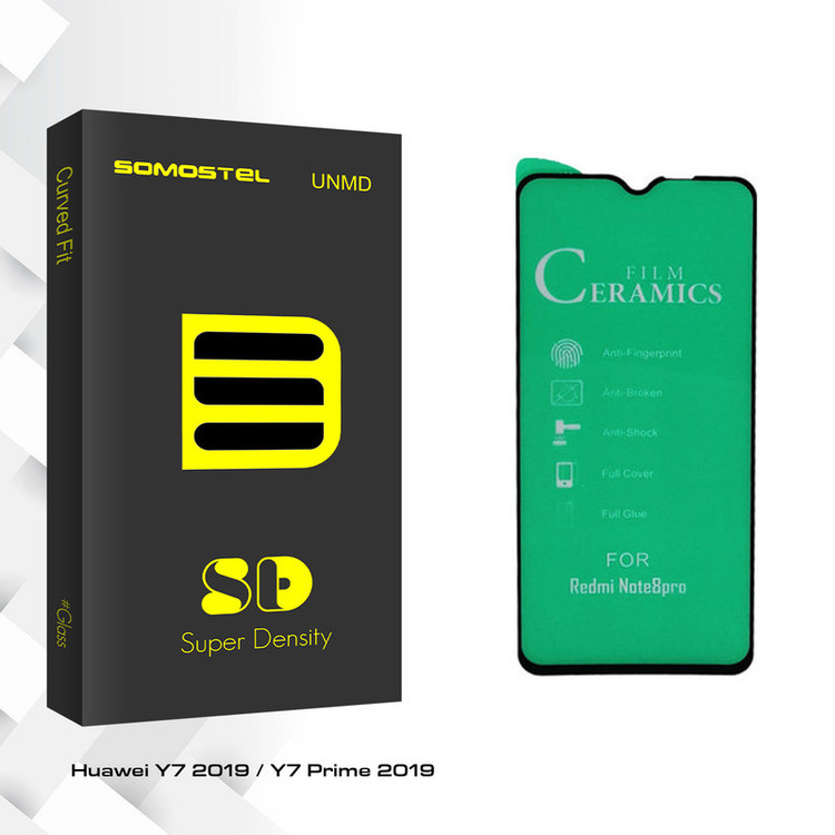 محافظ صفحه نمایش سوماستل مدل Sd Glass مناسب برای گوشی موبایل هوآوی Y7 2019 / Y7 Prime 2019