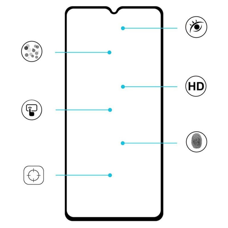 محافظ صفحه نمایش میتوبل مدل SUPER-D مناسب برای گوشی موبایل سامسونگ galaxy A12/A13/A04/A04core