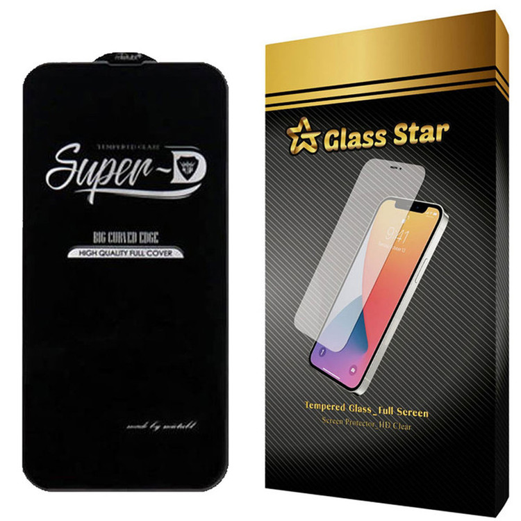 محافظ صفحه نمایش گلس استار مدل SUPERD مناسب برای گوشی موبایل اپل iPhone 13 Pro
