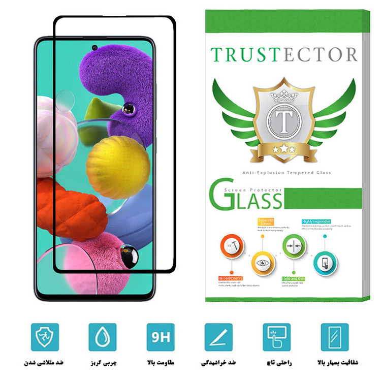 محافظ صفحه نمایش سرامیکی تراستکتور مدل CMC-T مناسب برای گوشی موبایل سامسونگ Galaxy A51