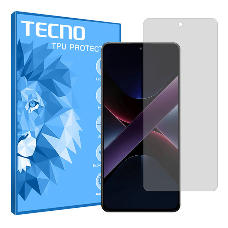 محافظ صفحه نمایش شفاف تکنو مدل Resistant مناسب برای گوشی موبایل شیائومی Poco X7 Pro