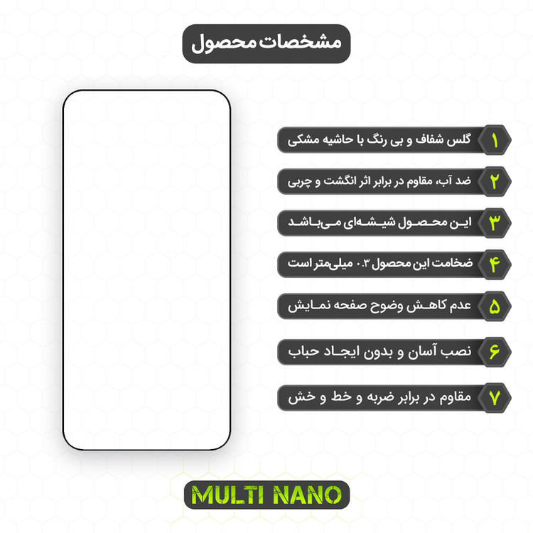 محافظ صفحه نمایش شیشه ای مولتی نانو مدل Antis مناسب برای گوشی موبایل سامسونگ Galaxy A35 / A55