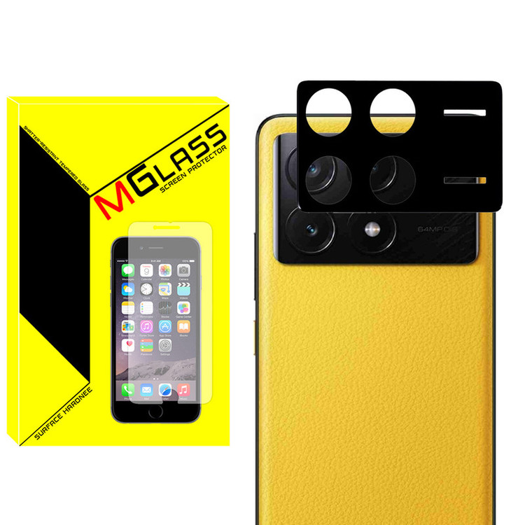 محافظ لنز دوربین امگلس مدل 3D-MG مناسب برای گوشی موبایل شیائومی Poco X6 Pro