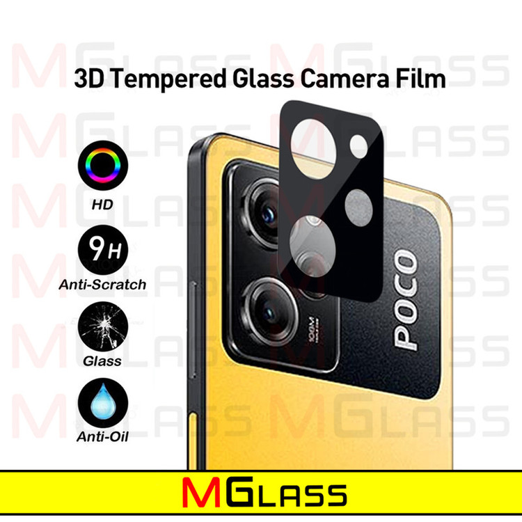 محافظ لنز دوربین امگلس مدل 3D-MG مناسب برای گوشی موبایل شیائومی Poco X5 Pro 5G