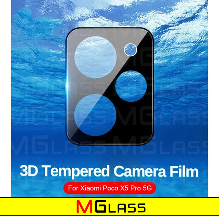 محافظ لنز دوربین امگلس مدل 3D-MG مناسب برای گوشی موبایل شیائومی Poco X5 Pro 5G