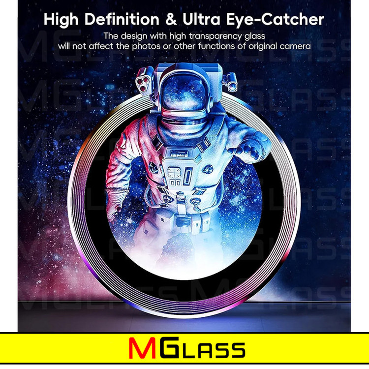 محافظ لنز دوربین امگلس مدل Ring-Metal-MG مناسب برای گوشی موبایل شیائومی Poco X6 Pro