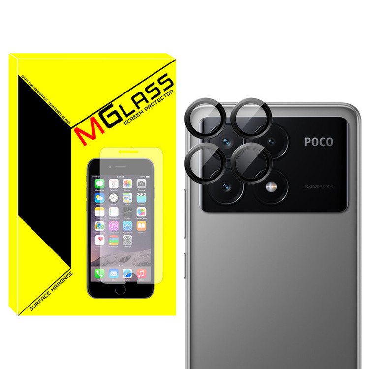 محافظ لنز دوربین امگلس مدل Ring-Metal-MG مناسب برای گوشی موبایل شیائومی Poco X6 Pro