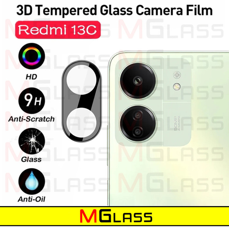 محافظ لنز دوربین امگلس مدل 3D-MG مناسب برای گوشی موبایل شیائومی POCO C65