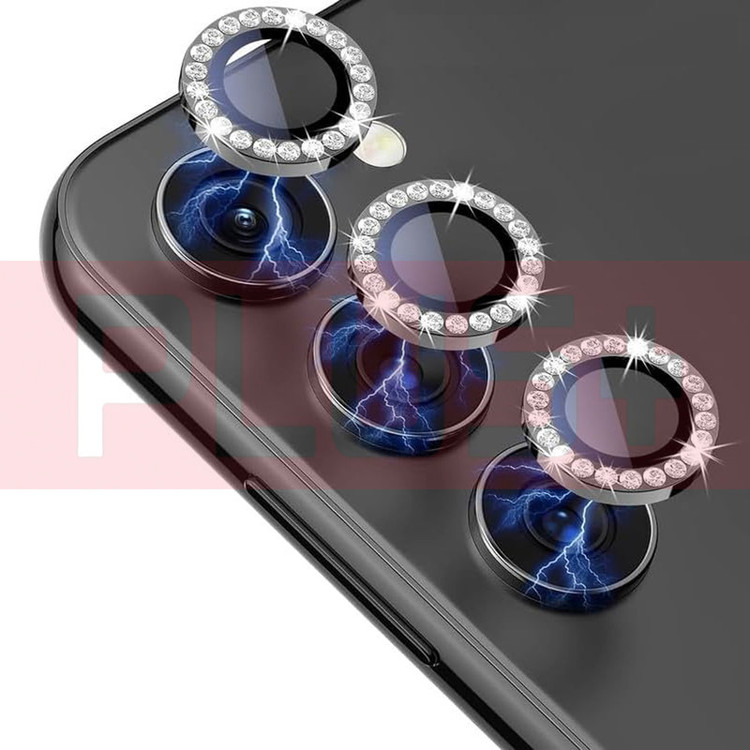 محافظ لنز دوربین پلاس مدل Ring-Diamond-PL مناسب برای گوشی موبایل سامسونگ Galaxy S23 Fe