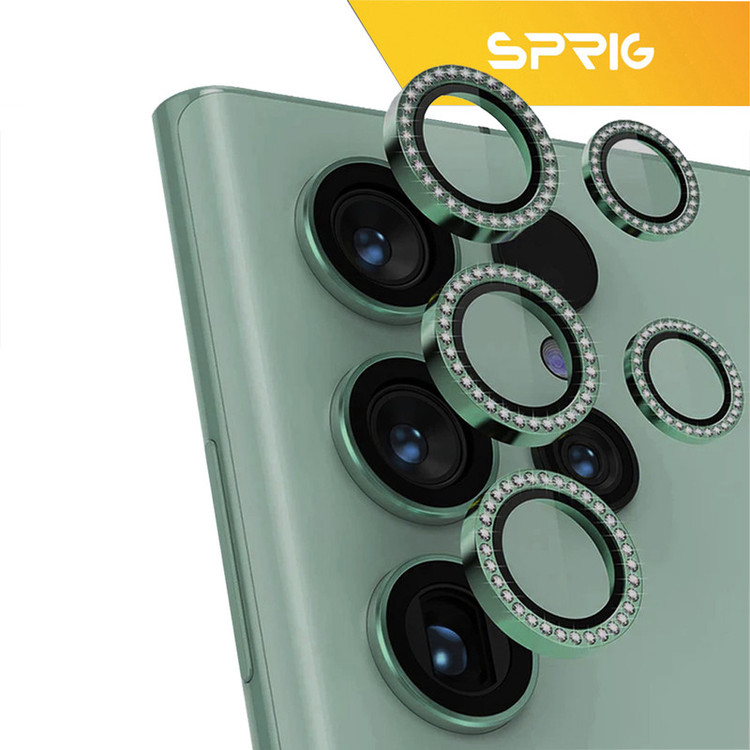 محافظ لنز دوربین رینگی D`HARD مدل Ring metal Diamond مناسب برای گوشی موبایل سامسونگ Galaxy S24 ultra 5G